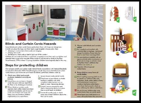 Child Safety Guidelines Leaflet Corded