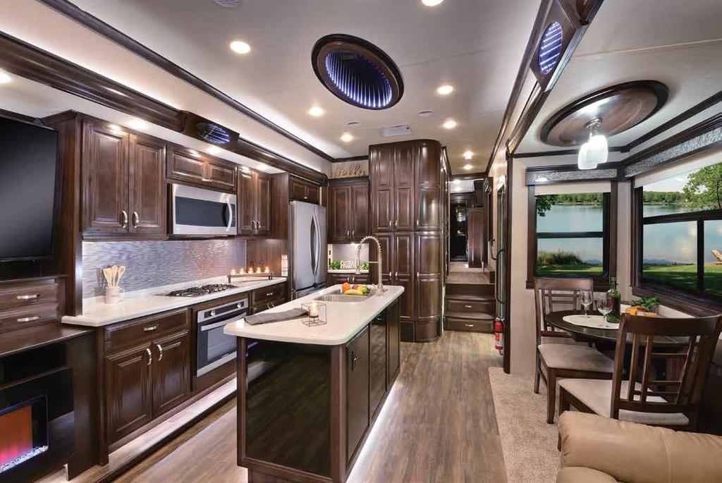 3 The RiverStone Legacy 38MB is exquisitely finished and finely appointed.