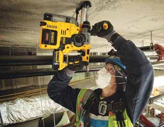 dewalt The OSHA ruling on crystalline silica construction that will come into effect in September 2017 has been the main driver that has influenced the design and performance