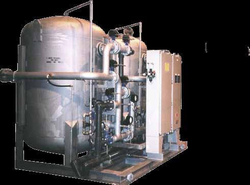 Vapour Recovery Dryers Vapour Recovery Dryers remove D 2 O heavy water vapour within reactor buildings and process equipment. Desiccant adsorbs atmospheric moisture during an absorption cycle.