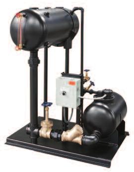 Packaged Systems The Kadant Johnson packaged Liqui-Mover pump is a non-electric packaged pump that can handle fluid temperatures up to 365 F. There are no rotating seals or packing to leak.