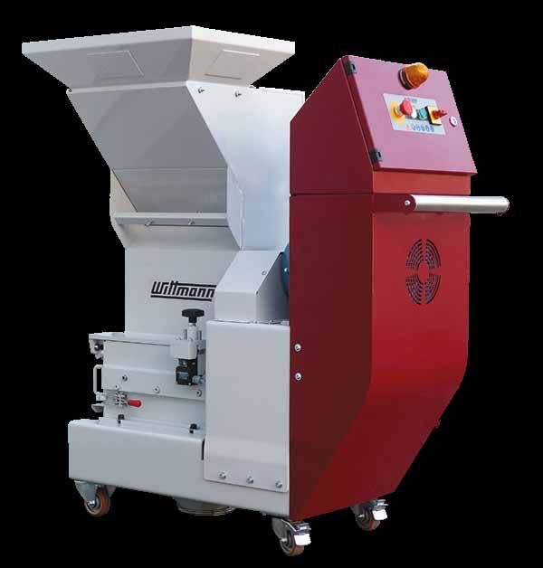 MAS 4-HD Conventional Blade Granulator The MAS 4 has had a redesign and is renamed the MAS 4-HD.