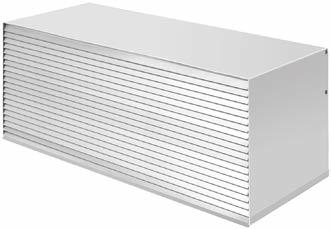 Figure 2: Wall Sleeve with Recessed Louver Design Custom Depths Figure 1: Optional Non-Programmable or Programmable Digital Touchpad Control, or Remote Thermostat Control Pitched Bottom Wall Sleeve