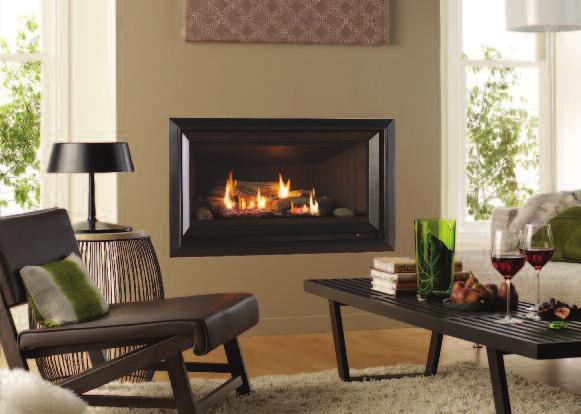 High energy efficiency - 4.2 Stars - Full function Remote Control for added convenience Luminaire Sapphire Gas Log Flame Fire 60 - High efficiency awarded a 4.1 Star energy rating - Powerful 6.