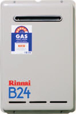 Saves literally thousands of litres of water - 12 Year warranty on the Heat Exchanger - New Rinnai Builders range, available in 3 models B16, B20 and B24 litre - Now all available in both 50ºC and
