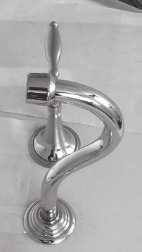 2- extension for above spout please specify height, see