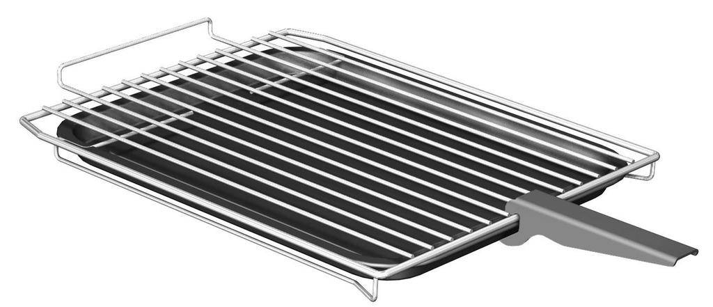 GRILL Accessible parts may become hot when the grill is in use. Children should be kept away. The Grill will not operate unless the Top Oven control is in the 'OFF' position.