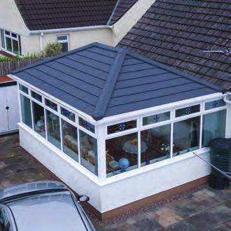 Standard polycarbonate or standard glass roof LEKA Warm Roof The roof is engineered and installed in