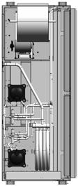 blower Easy adjustment motor mount Reversing valve Bidirectional expansion valve Heavy