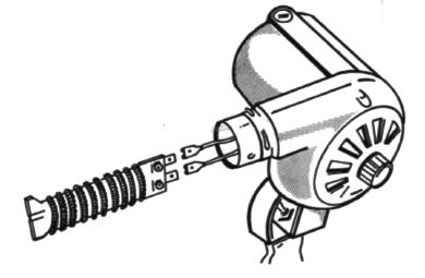 MAINTENANCE INSTRUCTIONS The brushes and commutator in your Heat Gun have been engineered and matched for many hours of dependable service Brushes should be checked for wear at approximately 400