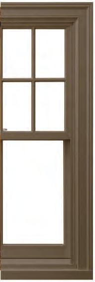 exterior of your window or patio door protected from the elements