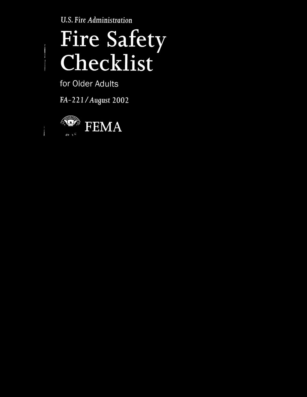 Safety Checklist for