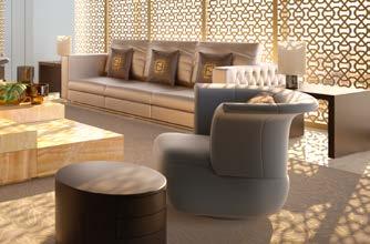 Haute couture home Fluidity defines the structure of the apartments.