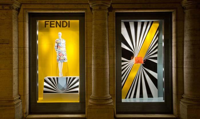 Fendi A milestone of Italian savoir faire, with a distinctive Roman character, the