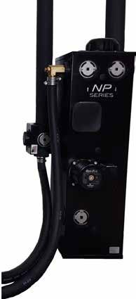 Residential Flow Centers NP PLUS Non-Pressurized Flow Center The first generation NP Series flow centers changed the industry with built-in 3-way flush valves, pressure/vacuum relief cap, Flo-Link