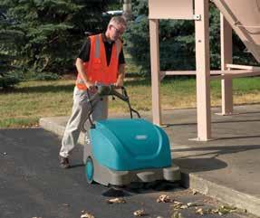 delivering outstanding cleaning results. S9 LARGE SWEEPER Flexible design enables large indoor and outdoor areas to be cleaned quickly.