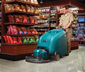 Ultra high-speed burnishing delivers an outstanding shine while controlling dust. Extremely smooth and quiet operation in a durable model that withstands years of use.