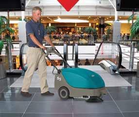 S3 MANUAL SWEEPER Designed for sweeping multiple surfaces in indoor and outdoor environments. Low profile enables cleaning under objects and hard-toreach areas.