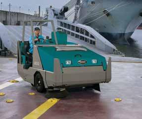 SWEEPERS DEPENDABLE, LONG-LASTING SOLUTIONS FOR ALL YOUR FLOOR-CARE NEEDS 800 INDUSTRIAL SWEEPER Bulky debris, steel powder,