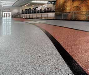 Specialty Products Eco-DFS TM /Eco-DQS TM DECORATIVE FLAKE AND QUARTZ SOLUTION Creates an attractive, textured surface that provides slip resistance and withstands