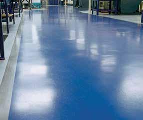 Resurfacers Eco-ProTekt TM FOOD AND BEVERAGE OVERLAY SYSTEM Protects floors from thermal shock -330 F / 250 C to +240 F / 116 C Excellent bacterial resistance Protects