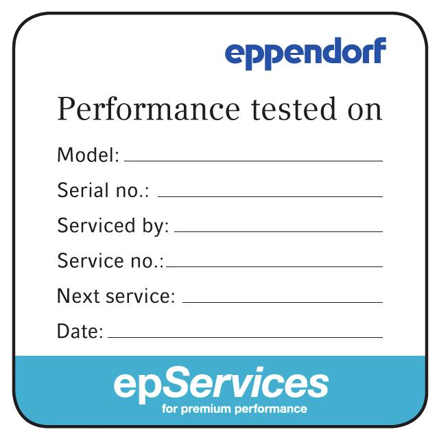 We work hard to earn your loyalty by giving you personalized and professional service every day before, during, and after you receive a product from Eppendorf.