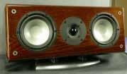 Center Speaker Cherry finish Center Speaker 1N-ATMAPLECE Birdseye Maple 1N-ATCHERRYC Cherry Dual five-inch high-output woofers One-inch silk dome tweeters Custom crafted European driver and crossover