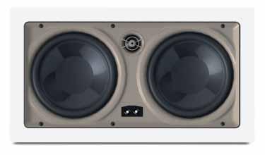 Residential Speakers Inwall LCR Speaker C1-IW650 One inwall LCR speaker with two 6.