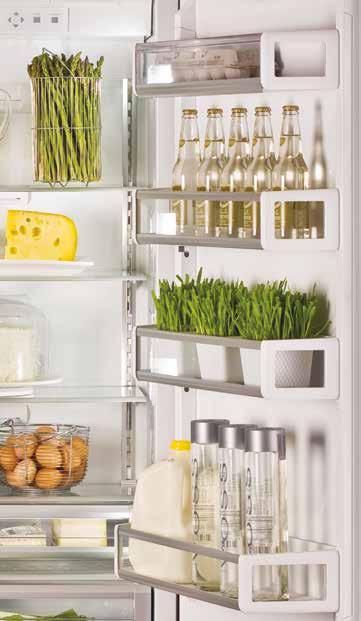FREEDOM COLLECTION FRESH FOOD COLUMN TEMPERATURE-CONTROLLED DRAWERS FlexTemp drawers ensure the perfect