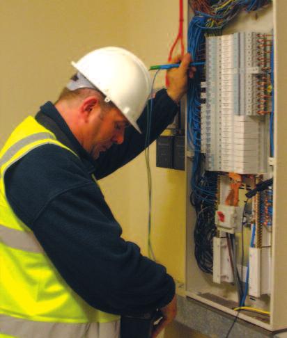 Electrical Services Cable management Commercial fire and security alarms Distribution