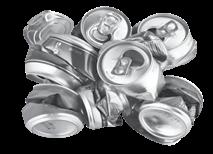 products, aluminum cans, steel/tin cans,