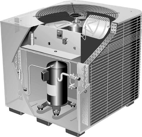 Service Literature Corp. 9619 L9 Revised 08 2004 HS27 SERIES UNITS HS27 The HS27 is a 14 SEER high efficiency residential split system condensing unit which features a scroll compressor.