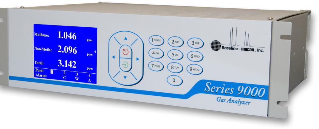 Series 9000 NMHC NonMethane Hydrocarbon Analyzer Analyzer The Baseline Series 9000 NMHC is a specialized member of the extraordinary Series 9000 family of gas analyzers.
