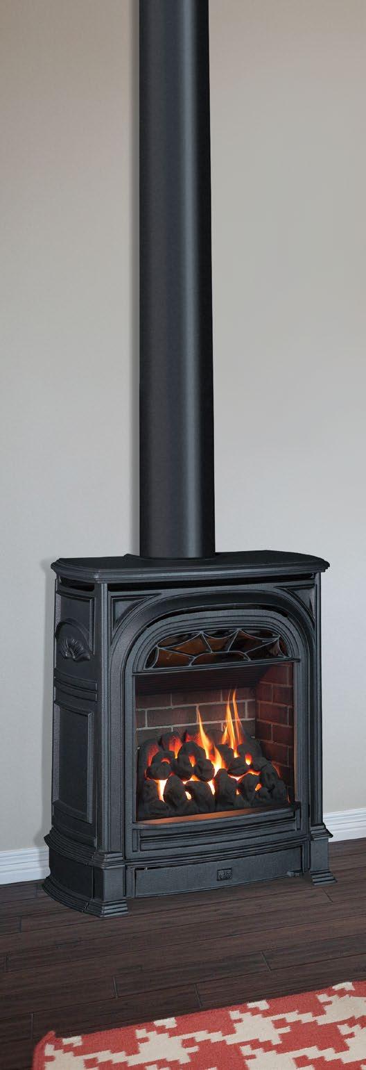 Timeless: freestanding stoves Our Freestanding Stove Series provides a choice between a variety of design styles, both traditional and transitional, without sacrificing the most important Valor