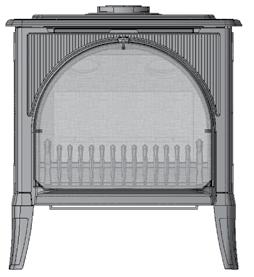 14 (356 mm) 17-7/8 (454 mm) 2 (52 mm) 4 minimum (102 mm) 17-7/8 (454 mm) Ø 6-5/8 venting 2 (52 mm) minimum Sidewall FIREPLACE SAFETY USE RADIANT HEAT SAFELY Fireplace surfaces, in particular the