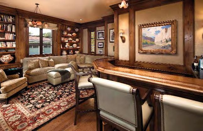 Family Room (25 x 12 ): Open to Living Room Three sets of French doors opening to the outdoor entertainment area and pool Two wrought-iron wall sconces Dining Room (25 x 16 ): Three sets of French