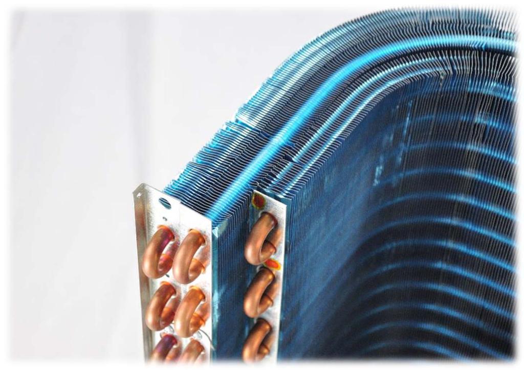 Large condenser coils Increases efficiency, aids in heat transfer, lowers condensing temperatures and allows units to operate in a wider range of ambient temperatures.