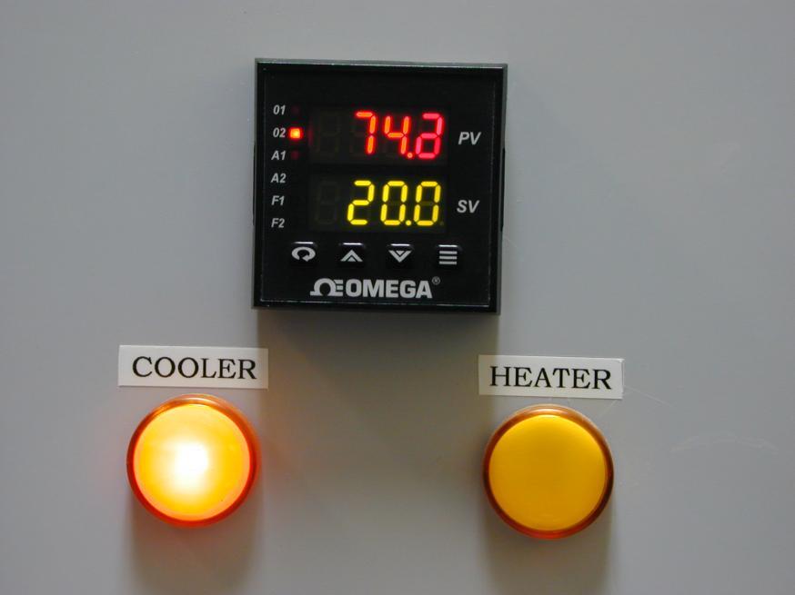 Figure 4 3.0 Set Value Control The default mode for the controller is Normal mode. In this mode, the controller will try to maintain the temperature controlled by the Set Value (green display).