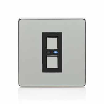 Soft start Dimmer Switches, ultra slim-line Power Sockets, advanced LED lighting and Radiator Valves that can be