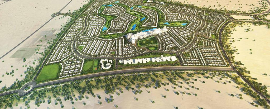 the master plan AKOYA Oxygen presents a vast collection of luxury homes that bring the green dream to life.