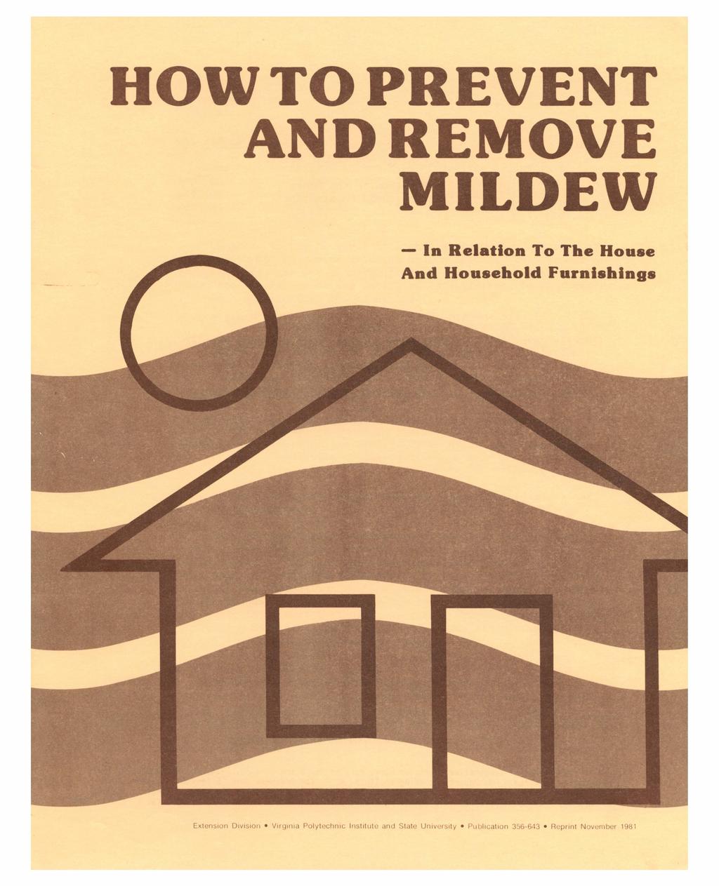 HOW TO PREVENT AND REMOVE MILDEW - In Relation To The House And Household Furnishings Exte11 1011