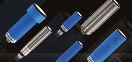 viscous materials ü Sensors with hygienic, FDA-compliant, PTFE housings Packaging and beverage Plastics, food,
