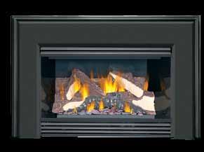 Gas Inserts Replace your drafty, inefficient masonry or zero clearance fireplace with a Napoleon quality gas insert.