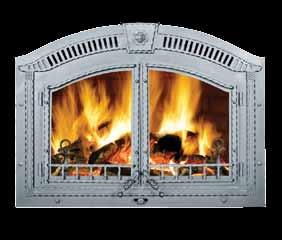 Fireplaces NZ26 70,000 BTU s Air wash system insulated with ceramic fiber and protected with