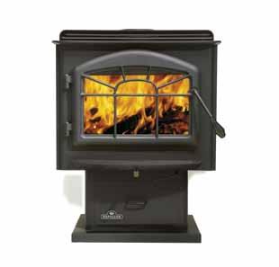 Stoves & Inserts EPA 1100 55,000 BTU s Comes standard with black louvres, black trivet & ash pan with lid 25 1/2" w x 33 1/4" h x 22 1/2" d Stoves & Inserts EPA 1400