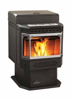 Pellet Stove & Insert Napoleon's pellet stove and insert easily convert your existing, drafty, masonry fireplace into an efficient, reliable heating source.
