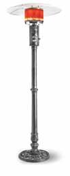 Patio Heater Bellagio Patio Torch 31,000 BTU s Up to a four foot natural flame with a 360º