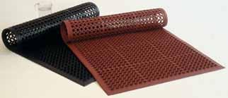 Matting VIP - Tuffdek Mats Anti-slip, anti-fatigue kitchen and bar matting Made of 7 8" thick rubber to be lighter in weight and