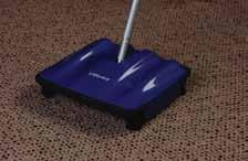 or tile floors and the corner brushes allow pick-up close to baseboards Color: Blue (14) Floor Cleaning, Waste Containers Wet Floor Sign Professional quality, two-sided signs Specially contoured feet