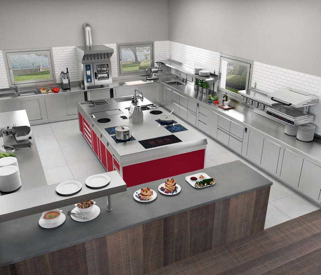PLANNING THE KITCHEN DESIRED BY EVERY CHEF.